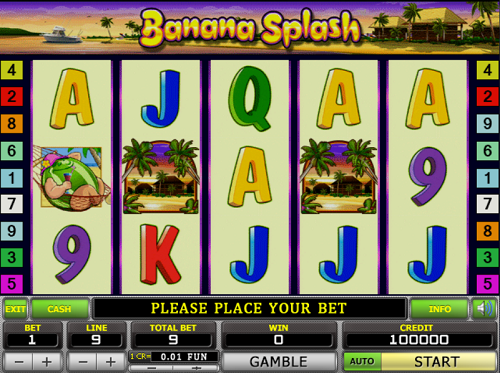 Banana Splash игровой автомат