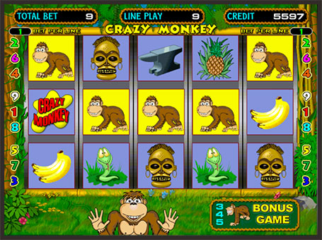 Игровой автомат Crazy Monkey